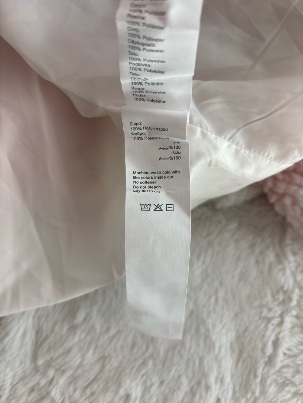 Fabletics Tahoe Teddy Jacket in Champagne Blush Buffalo Check Size Small NEW - Picture 11 of 13